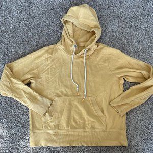 Athleta Tan Hoodie Sweatshirt